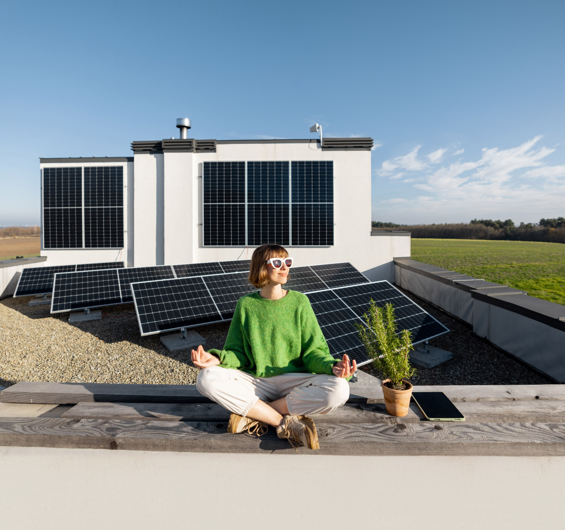 saules elektrines namams